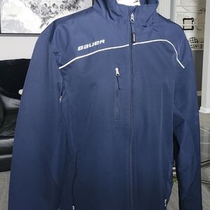 Bauer Hockey Men's Small Navy Jacket